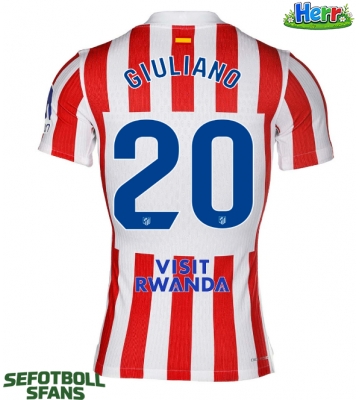 Atletico Madrid Giuliano Simeone #20 Hemmatröja 2025-26 Kortärmad